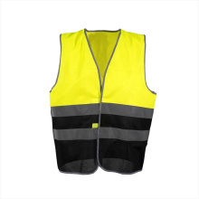 High visibility reflective polyester  security cycling safety vest for women